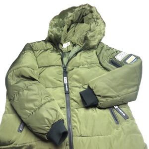 DISNEY XINYAFUSHI OLIVE WINTER COAT SZ XXL ⭐️